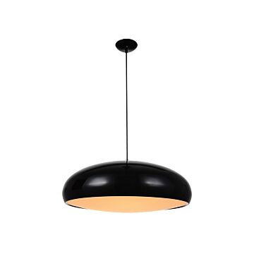 Doheny Ave. Three Light Pendant in Black by Avenue Lighting