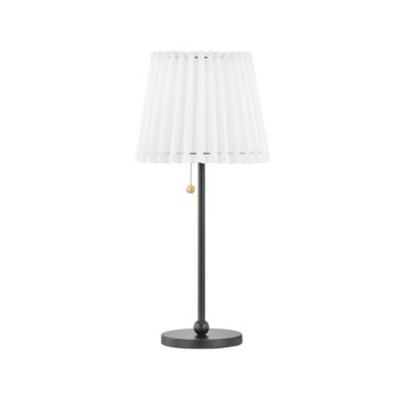 Demi LED Table Lamp in Soft Black by Mitzi