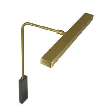 Horizon LED Picture Light in Satin Brass by House of Troy