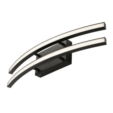 Harper LED Vanity in Black by AFX Lighting