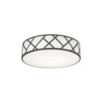 Haven Three Light Flush Mount in Black by AFX Lighting
