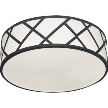Haven LED Flush Mount in Black by AFX Lighting