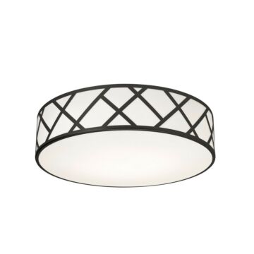 Haven Three Light Flush Mount in Black by AFX Lighting