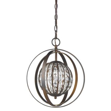 Olivia 1-Light Pendant in Oil Rubbed Bronze
