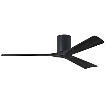 Irene 6-Speed DC 60" Ceiling Fan in Matte Black with Matte Black blades