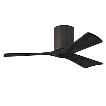 Irene 6-Speed DC 42" Ceiling Fan in Textured Bronze with Matte Black blades