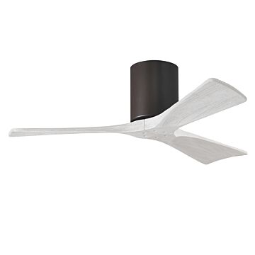 Irene 6-Speed DC 42" Ceiling Fan in Textured Bronze with Matte White blades