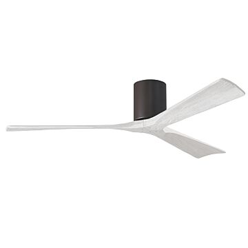 Irene 6-Speed DC 60" Ceiling Fan in Textured Bronze with Matte White blades