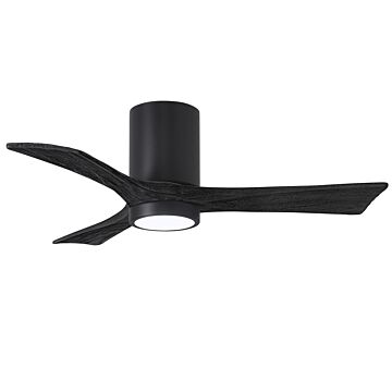 Irene 6-Speed DC 42" Ceiling Fan w/ Integrated Light Kit in Matte Black with Matte Black blades