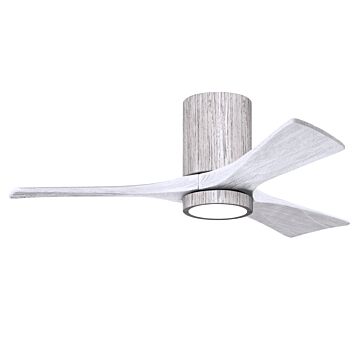 Irene 6-Speed DC 42" Ceiling Fan w/ Integrated Light Kit in Barn Wood Tone with Matte White blades