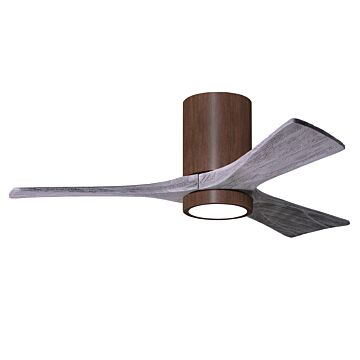 Irene 6-Speed DC 42" Ceiling Fan w/ Integrated Light Kit in Walnut Tone with Barnwood Tone blades