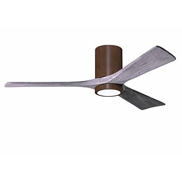 Irene 6-Speed DC 52" Ceiling Fan w/ Integrated Light Kit in Walnut Tone with Barnwood Tone blades