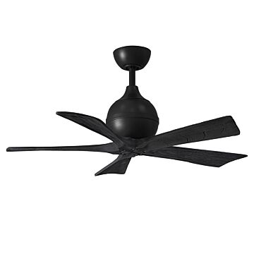 Irene 6-Speed DC 42" Ceiling Fan in Matte Black with Matte Black blades