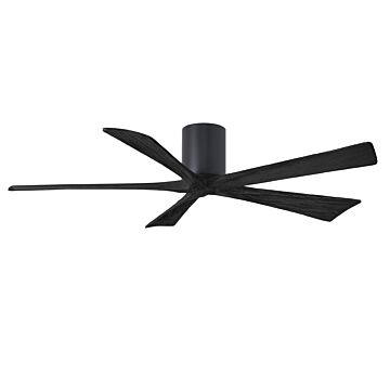 Irene 6-Speed DC 60" Ceiling Fan in Matte Black with Matte Black blades