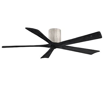 Irene 6-Speed DC 60" Ceiling Fan in Barnwood tone with Matte Black blades