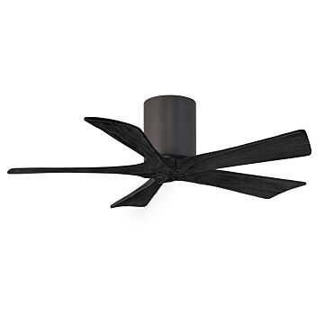Irene 6-Speed DC 42" Ceiling Fan in Textured Bronze with Matte Black blades