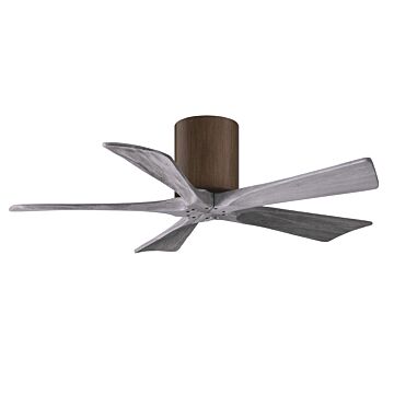 Irene 6-Speed DC 42" Ceiling Fan in Walnut tone with Barnwood Tone blades