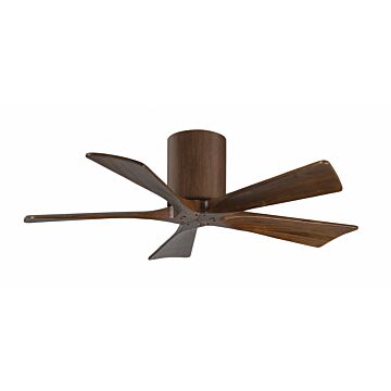 Irene 6-Speed DC 42" Ceiling Fan in Walnut tone with Walnut blades