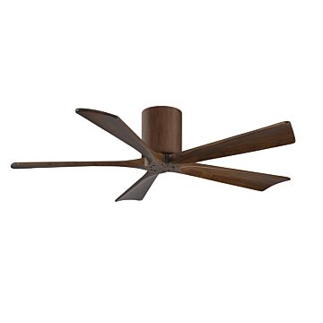 Irene 6-Speed DC 52" Ceiling Fan in Walnut tone with Walnut blades
