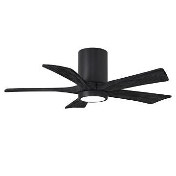Irene 6-Speed DC 42" Ceiling Fan w/ Integrated Light Kit in Matte Black with Matte Black blades