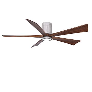 Irene 6-Speed DC 60" Ceiling Fan w/ Integrated Light Kit in Barnwood Tone with Walnut Tone blades