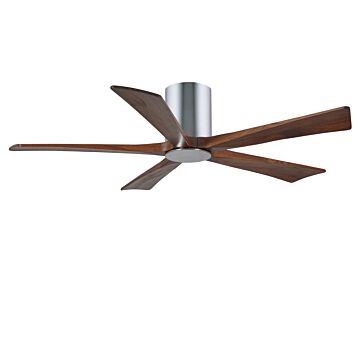 Irene 1-Light 52" Ceiling Fan in Polished Chrome