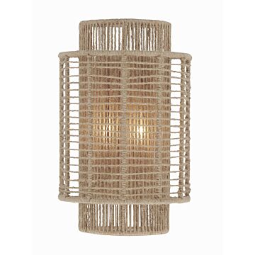 Jayna Two Light Wall Sconce in Burnished Silver by Crystorama