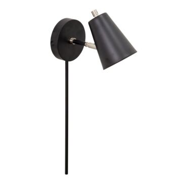 Kirby LED Wall Sconce in Black by House of Troy