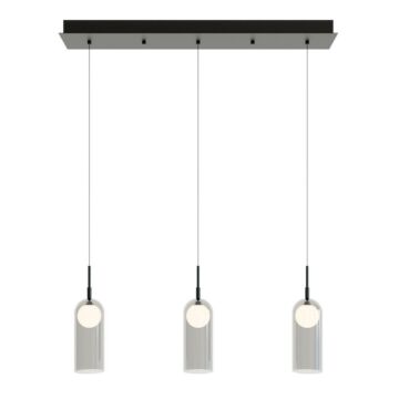 Kiran LED Pendant in Black by AFX Lighting