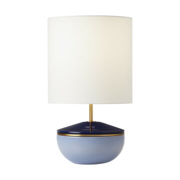 Cade One Light Table Lamp in Polar Blue by Visual Comfort Studio