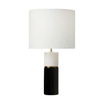 Cade One Light Table Lamp in Black by Visual Comfort Studio