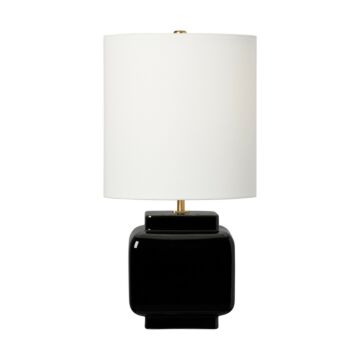 Anderson One Light Table Lamp in Black by Visual Comfort Studio