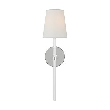 Monroe One Light Wall Sconce in Polished Nickel by Visual Comfort Studio