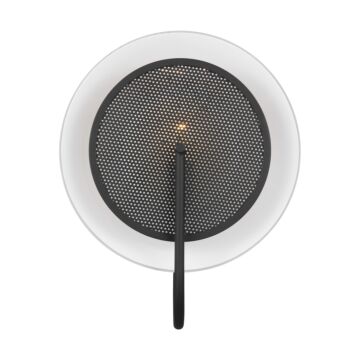 Gesture One Light Wall Sconce   Flush Mount in Midnight Black by Visual Comfort Studio