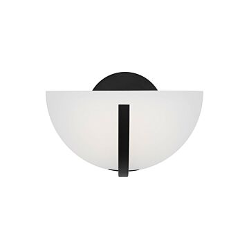 Nido One Light Wall Sconce in Midnight Black by Visual Comfort Studio