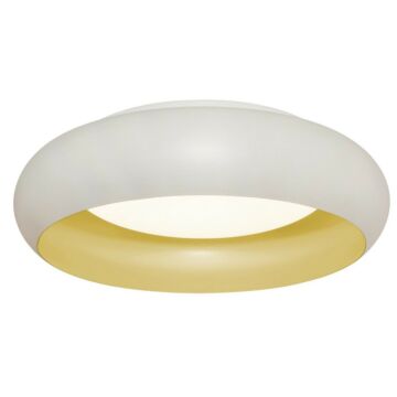 Kayce LED Flush Mount in White by AFX Lighting