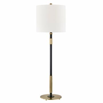 Bowery One Light Table Lamp in Aged Old Bronze by Hudson Valley