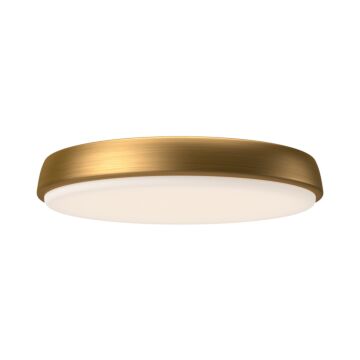 Laval LED Flush Mount in Aged Gold by Alora