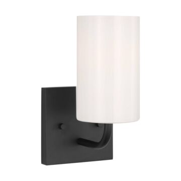 Rhett  Bathroom Vanity Light in Midnight Black by Generation Lighting
