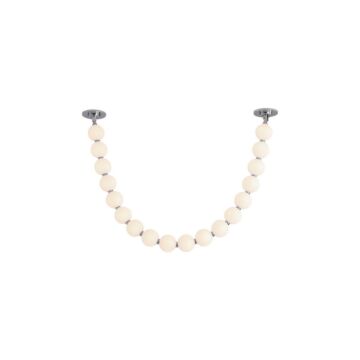 Akoya LED Pendant in Chrome by Alora