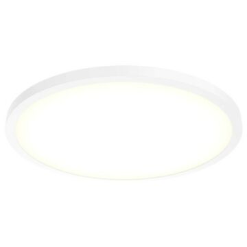 Delta  Flush Mount in White by Dals