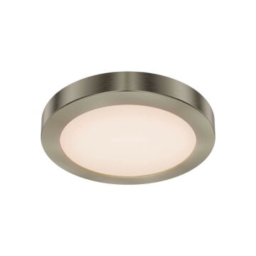 Radiance  Flush Mount in Satin Nickel by Dals