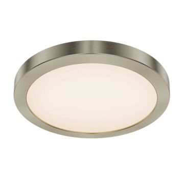 Radiance  Flush Mount in Satin Nickel by Dals