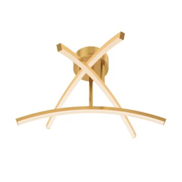 Sway  Flush Mount in Black by Dals