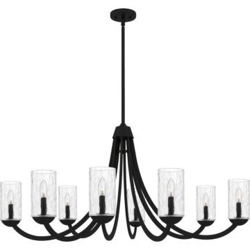 Allard  Chandelier in Matte Black by Quoizel