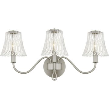 McKinney  Bathroom Bathroom Vanity Light in Brushed Nickel by Quoizel