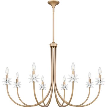 Remy  Chandelier in Bronze Gold by Quoizel