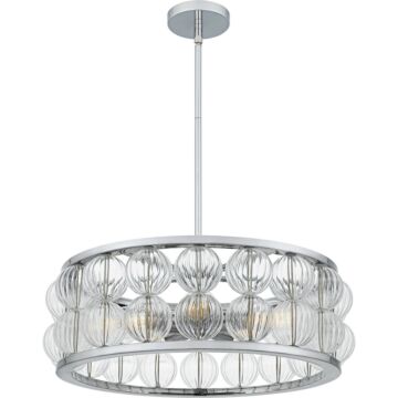 Terrarock  Pendant in Polished Chrome by Quoizel
