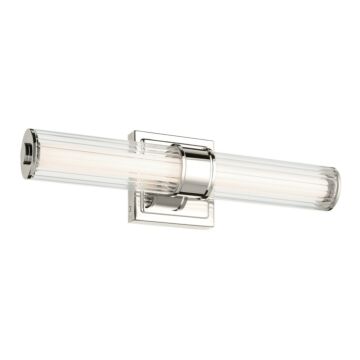 Laurene LED Bathroom Vanity Light in Polished Nickel by Kichler