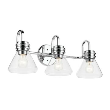 Farum  Bathroom Vanity Light in Chrome by Kichler